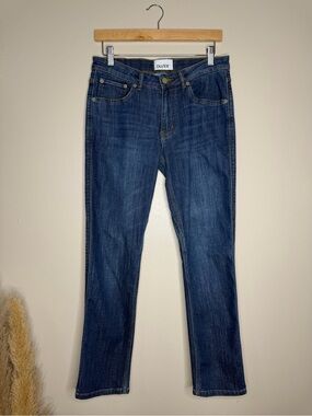 DU/ER | Performance Denim Slim Straight Dark Wash Jeans 28 x 30